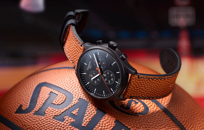 Tissot présente une nouvelle montre collector en hommage à la NBA