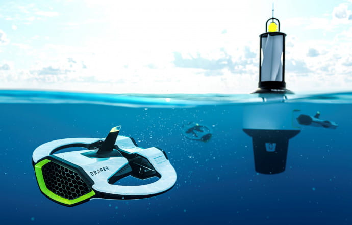 Draper x Sprout : un drone aquatique pour localiser les microplastiquesDraper x Sprout : un drone aquatique pour localiser les microplastiques