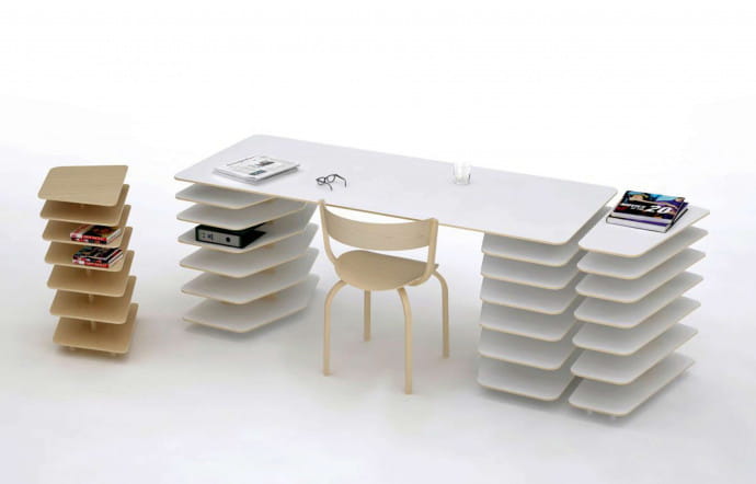 Bureau Strates par When Objects Work.