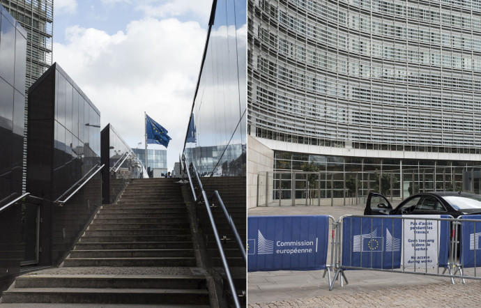Le Berlaymont est le siège de la Commission Européenne, dans le quartier Schuman.
