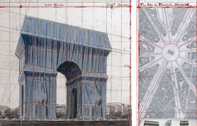 L’Arc de triomphe (projet pour Paris, place Charles-de-Gaulle), 2018. – Art contemporain : 5 expos avant le printemps