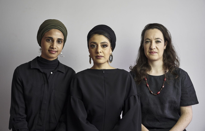 Amina Kaskar, Sumayya Vally et Sarah de Villiers, directrices de Counterspace.