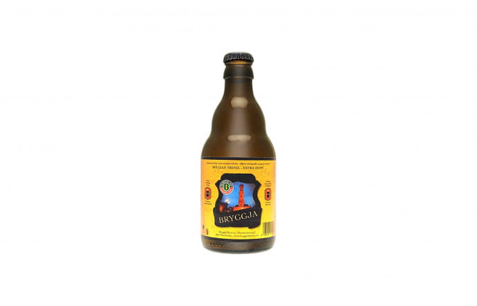 Bières belges : la sélection The Good Life – Brasserie Bryggja, Bryggja Triple, 3,80 €.