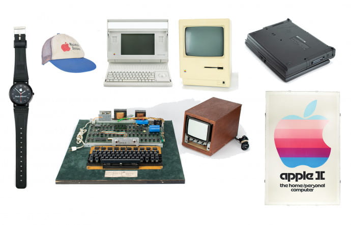 Des objets Apple des années 70 et 80 mis aux enchères par RR Auction