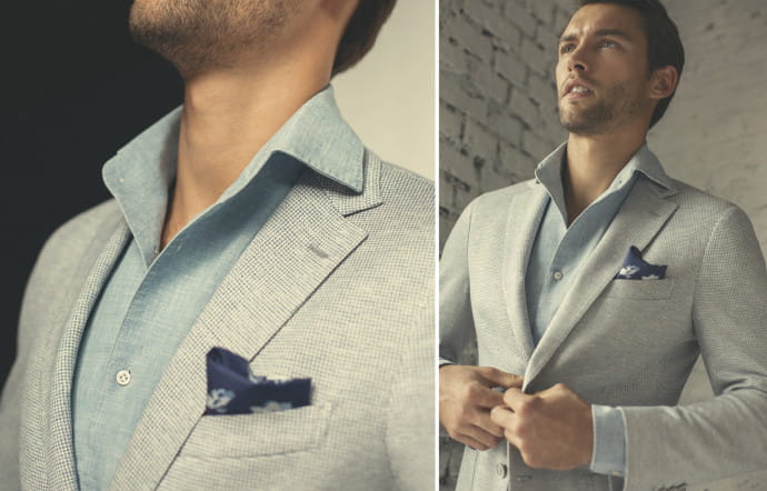 La collection B-Jersey de Boggi Milano.