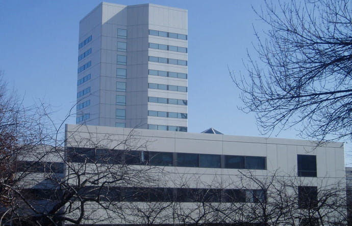 Siège social de Johnson & Johnson, quatrième groupe pharmaceutique américain.