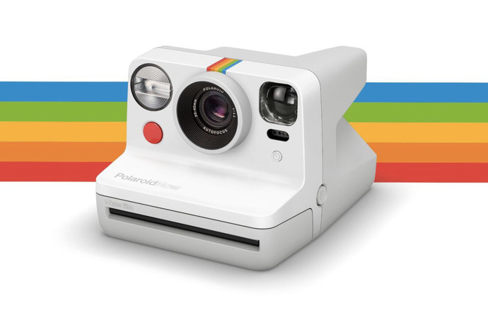 Nouvel appareil instantané Polaroid Now, 129,99 €.