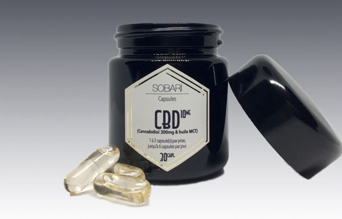 Capsules d’huile infusée au CBD (Cannabidiol) x 30, 35 €, Sobari.