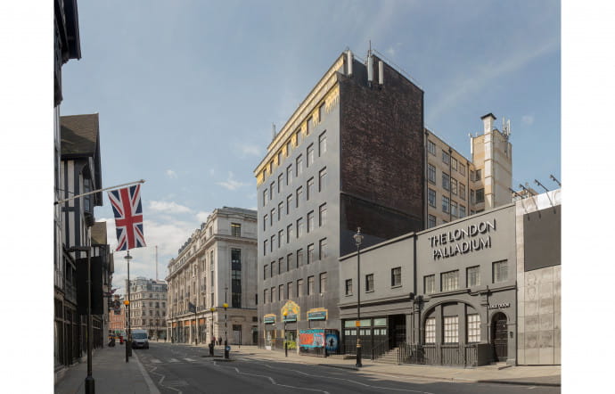 The London Palladium, Londres, avril 2020.