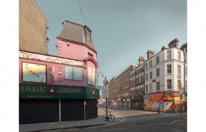 Petticoat Lane Market, Londres, avril 2020.