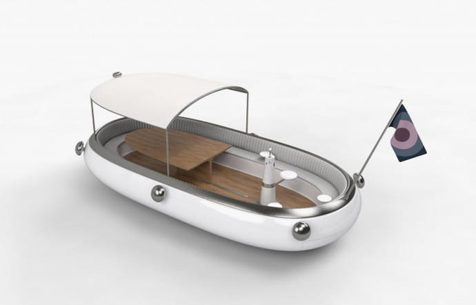 OseaD1, le bateau électrique imaginé par Michael Young.