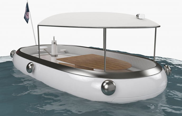 OseaD1, le bateau électrique imaginé par Michael Young.