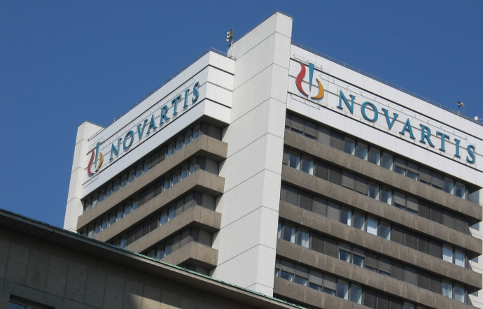 Le siège social du groupe pharmaceutique Novartis à Bâle.