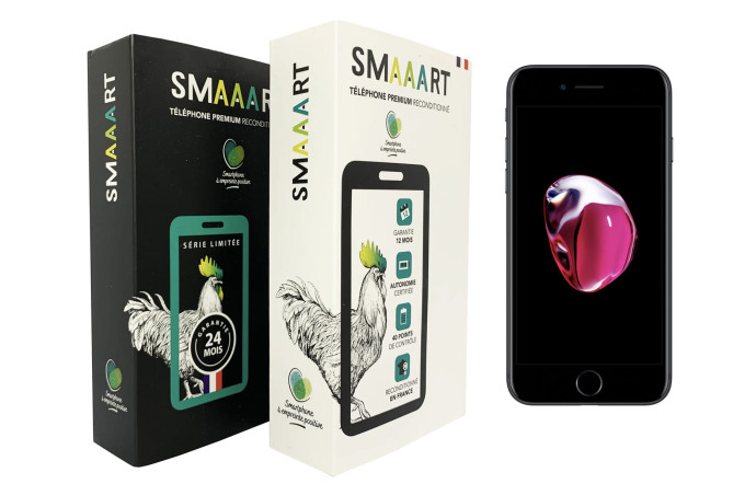 SMAAART propose des iPhone 7 et iPhone 8 « 100 % certifié Apple » à partir de 269,99 €.
