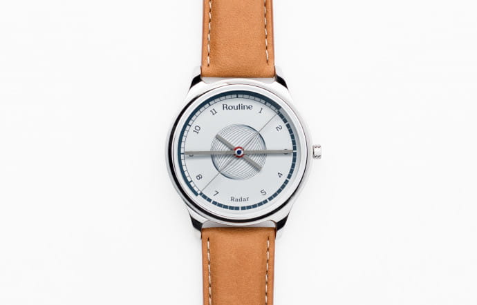 Montre Radar, 36 ou 40 mm, Routine, 445 €.