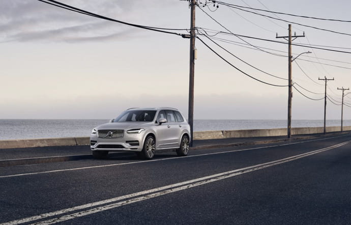 Le Volvo XC90 Recharge.