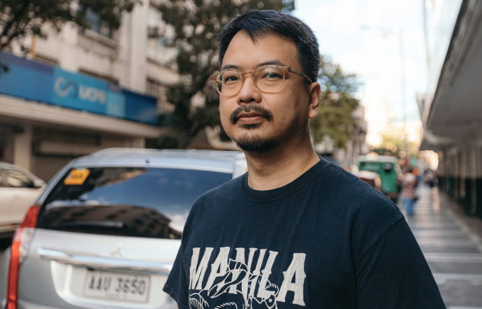 Gabriel Villegas, directeur exécutif de Hub Make Lab, un incubateur pour artistes et initiatives créatives.
