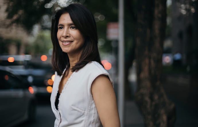 Trickie Lopa, l’une des trois organisatrices d’Art Fair Philippines.