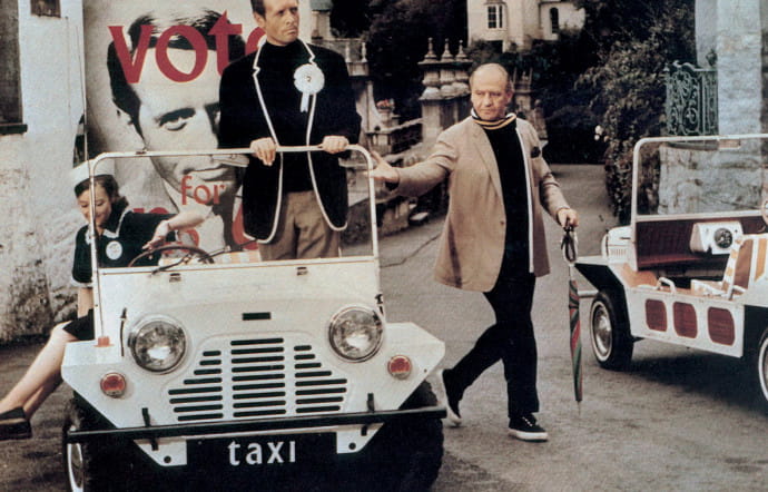 La Moke qui a transporté patrick McGoohan dans la série.