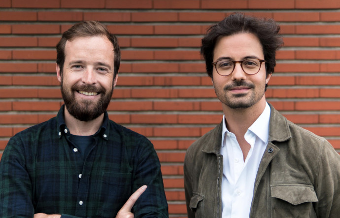 Thibault Chassagne (à gauche) et Karim Kaddoura (à droite), fondateurs de Virtuo.