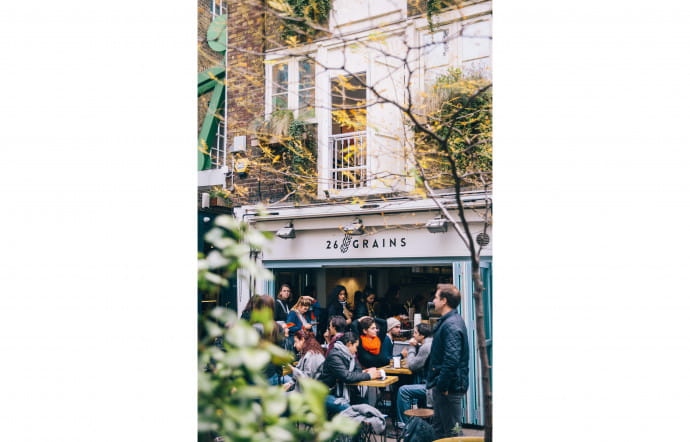 City-guide : nos tables préférées à Londres – 1 Neal’s Yard. www.26grains.com