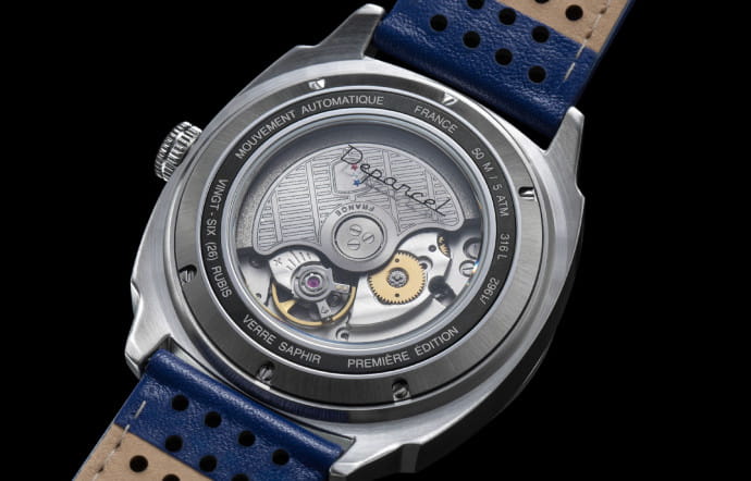 Depancel Auto RS, 42 mm, Miyota calibre 9110, 595€ (précommande le 16 juin). www.depancel.com