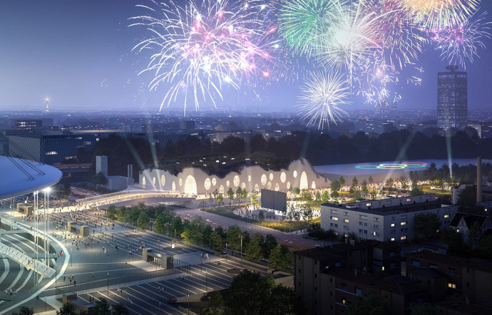 Paris 2024 : MVRDV dévoile sa proposition pour le très controversé bassin olympique