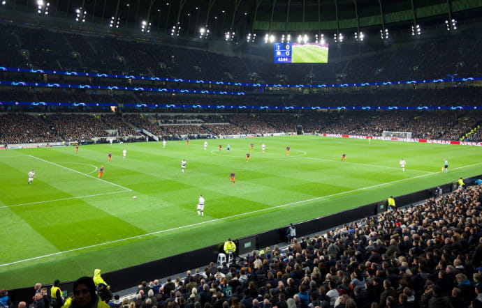 Tottenham Hotspur Stadium.