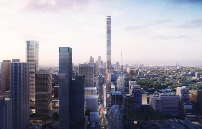 Toronto : le plus haut building résidentiel du Canada - Herzog & de Meuron