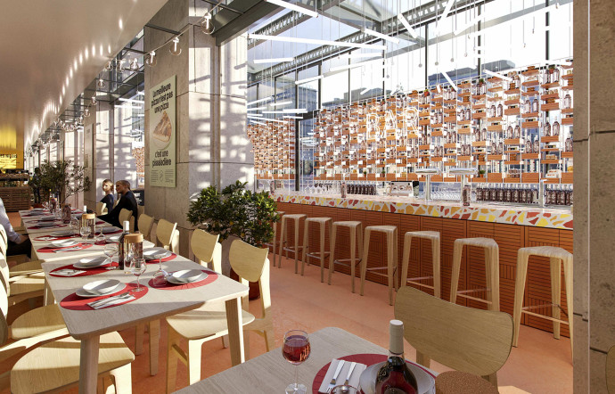 Le restaurant Les Niçois ouvrira prochainement dans la gare de Lyon.