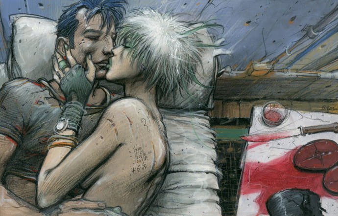 Le Sommeil du Monstre, planche 18, case 1, 1998.