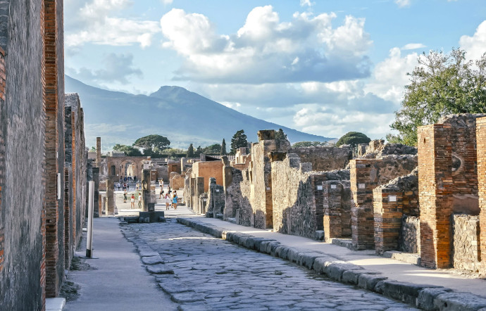Pompéi a rouvert ses portes aux touristes le 26 mai. Le site reçoit jusqu’à 4 millions de touristes chaque année.