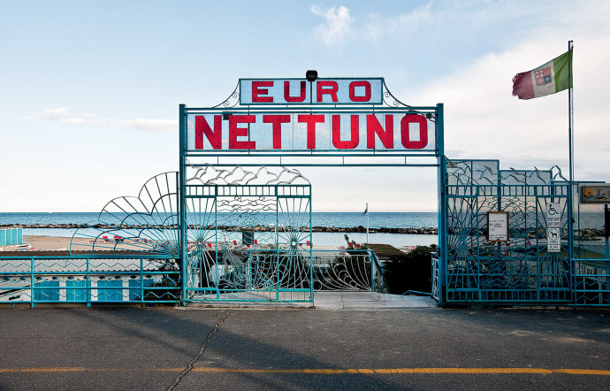 La plage privée Euro Nettuno.