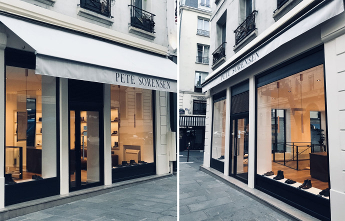 La nouvelle boutique parisienne de Pete Sorensen.