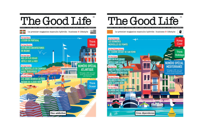 The Good Life 44, Méditerranée vs Atlantique, en kiosque le 10 juillet et sur The Good Concept Store.