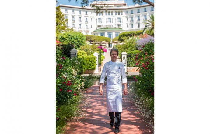 Yoric Tièche, Chef des Cuisines au Grand-Hôtel du Cap-Ferrat.