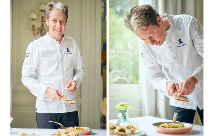 La cuisine de Yoric Tièche, un concentré de Méditerranée.