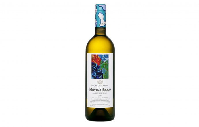 Château Nico Lazaridi Magic Moutain 2016, blanc. Prix : 19 €.