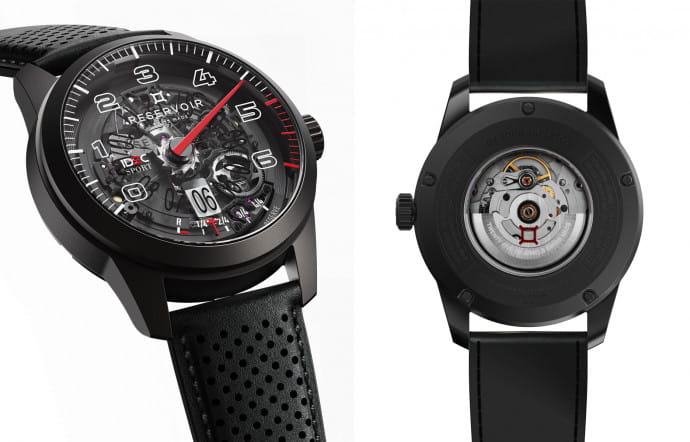 RESERVOIR GT Tour Black Skeleton, édition limitée 24 exemplaires, 9800 €. www.reservoir-watch.com