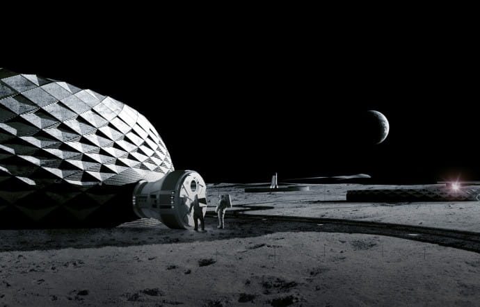 Architecture : objectif lune pour BIG, ICON et la NASA