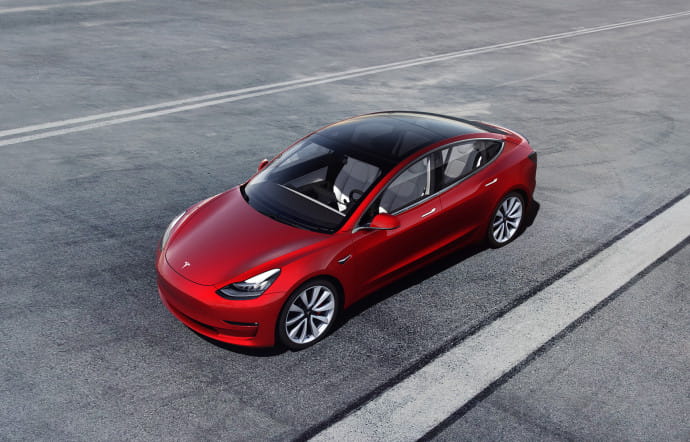 La berline familiale Model 3 est le modèle le plus vendu à ce jour.