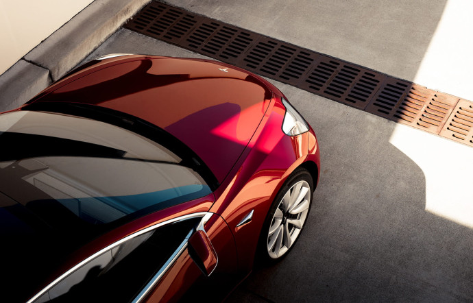 La berline familiale Model 3 est le modèle le plus vendu à ce jour.