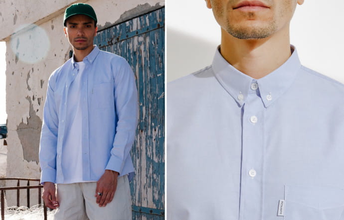 Chemise Oxford, Surprise, 79 € en précommande.