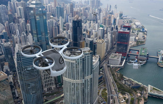 Kite, un drone autonome pour desservir Hong Kong et Macao