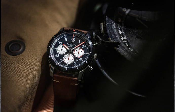 L’Aviator 8, montre au style moderne-rétro.