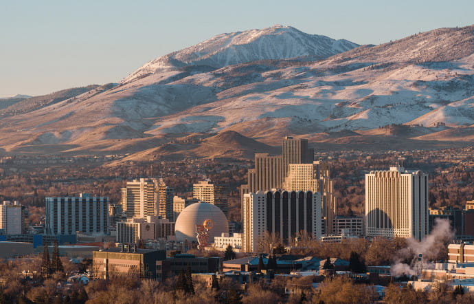 La Ville de Reno, ses hôtels‑casinos et son business du divorce express…