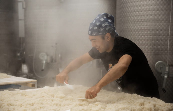 Un saké made in France à partir de riz camarguais.