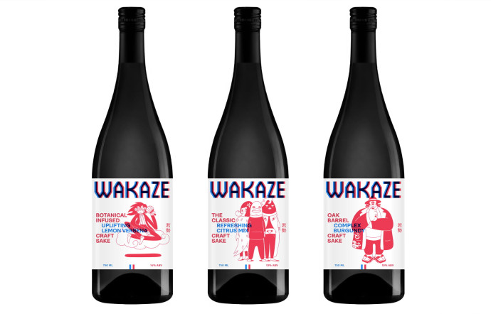 La gamme Héros de Wakaze Saké est disponible en ligne à partir de 19,50 €.