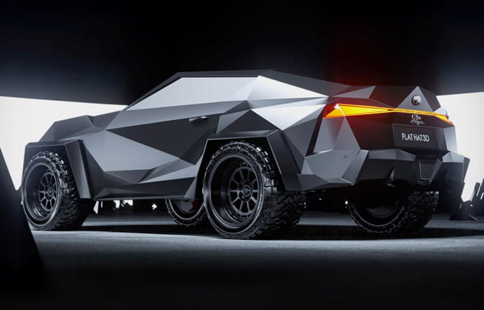 La Cyber Supra, réinterprétation de la sportive Toyota par Ted Li.