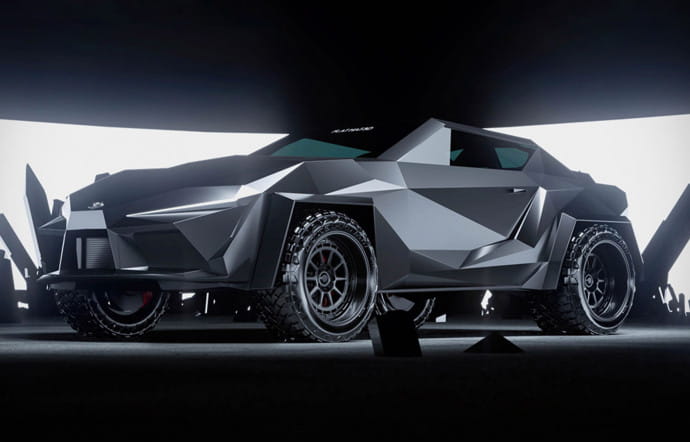 La Cyber Supra, réinterprétation de la sportive Toyota par Ted Li.